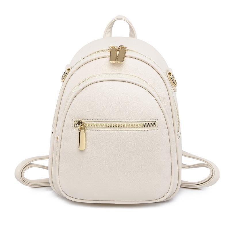 Textured soft leather backpack bag women's new casual fashion versatile travel multi-purpose women's bag