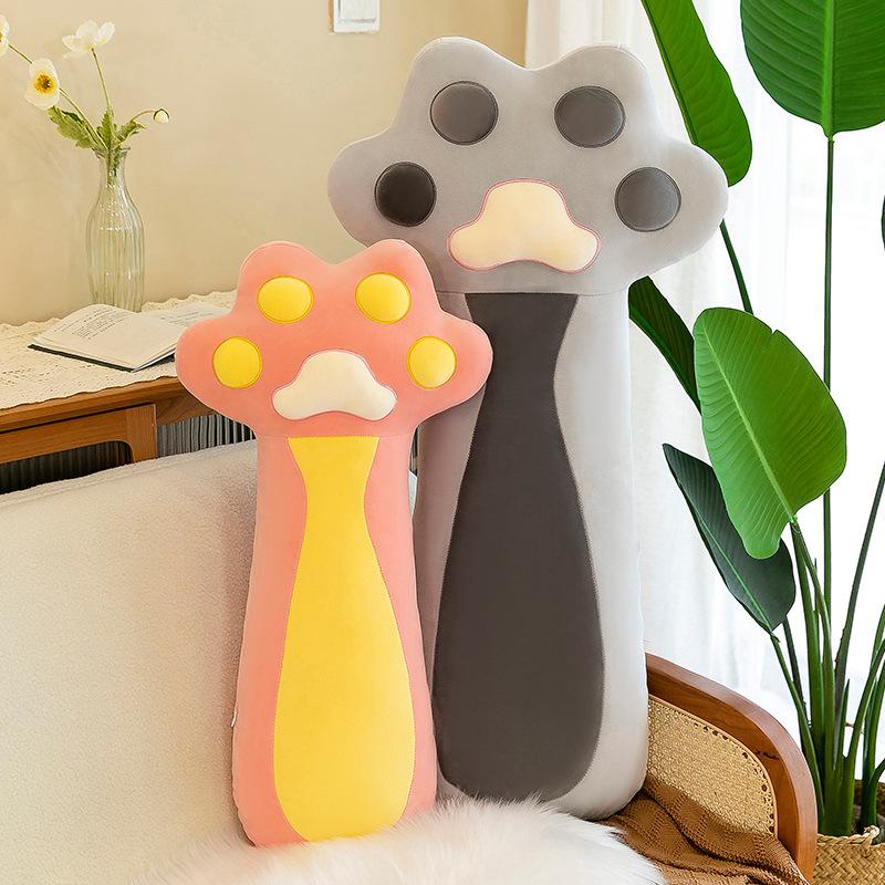 Cute Cat Claw Pillow Plush Toy Girls Bed Sleeping Large Pillow Cute Home Decoration