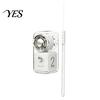 Fast Charging Fan Mini Handheld Fan, Transparent Cyber Portable Small with Digital Power Display Display, 3 Speed USB Rechargeable Pocket for