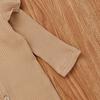 0-24M Baby Girls Boys Cotton Romper Autumn Spring Warm Solid Color Romper 2Pcs Newborn Baby Girl Boy Pit Cotton Jumpsuit Outfits