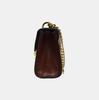 [Pre-Owned] Padlock Moonlight Treasure Box Series Metal Lock Logo Canvas And Leather Crossbody Bag Small - Very Good #16XWXA