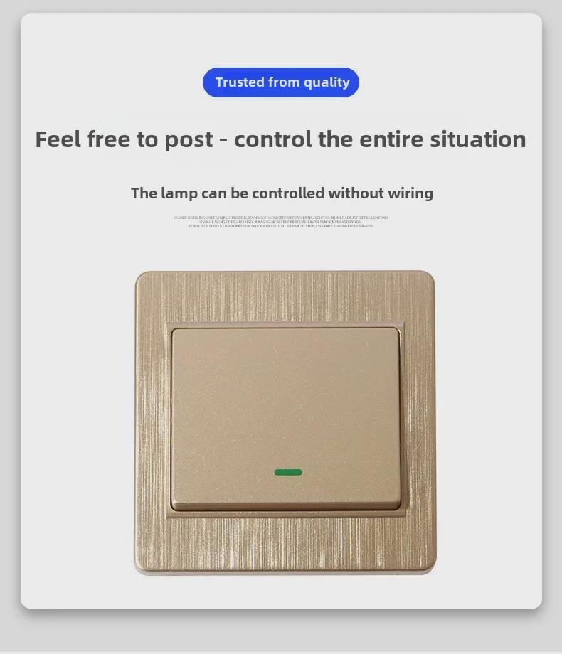 Telecomandă wireless de 220V pentru electrocasnice de consum redus, lămpi, ventilatoare și panouri publicitare