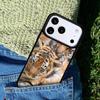 Zoo Animals 1 Tiger Cubs Phone Case For iPhone 17 AIR 16 Pro Max 15 14 Pro 11 12 13 Shockproof Silicone Cover