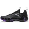Shock Wave 5 Basketball Shoes Black Purple Men 912511607Q-5