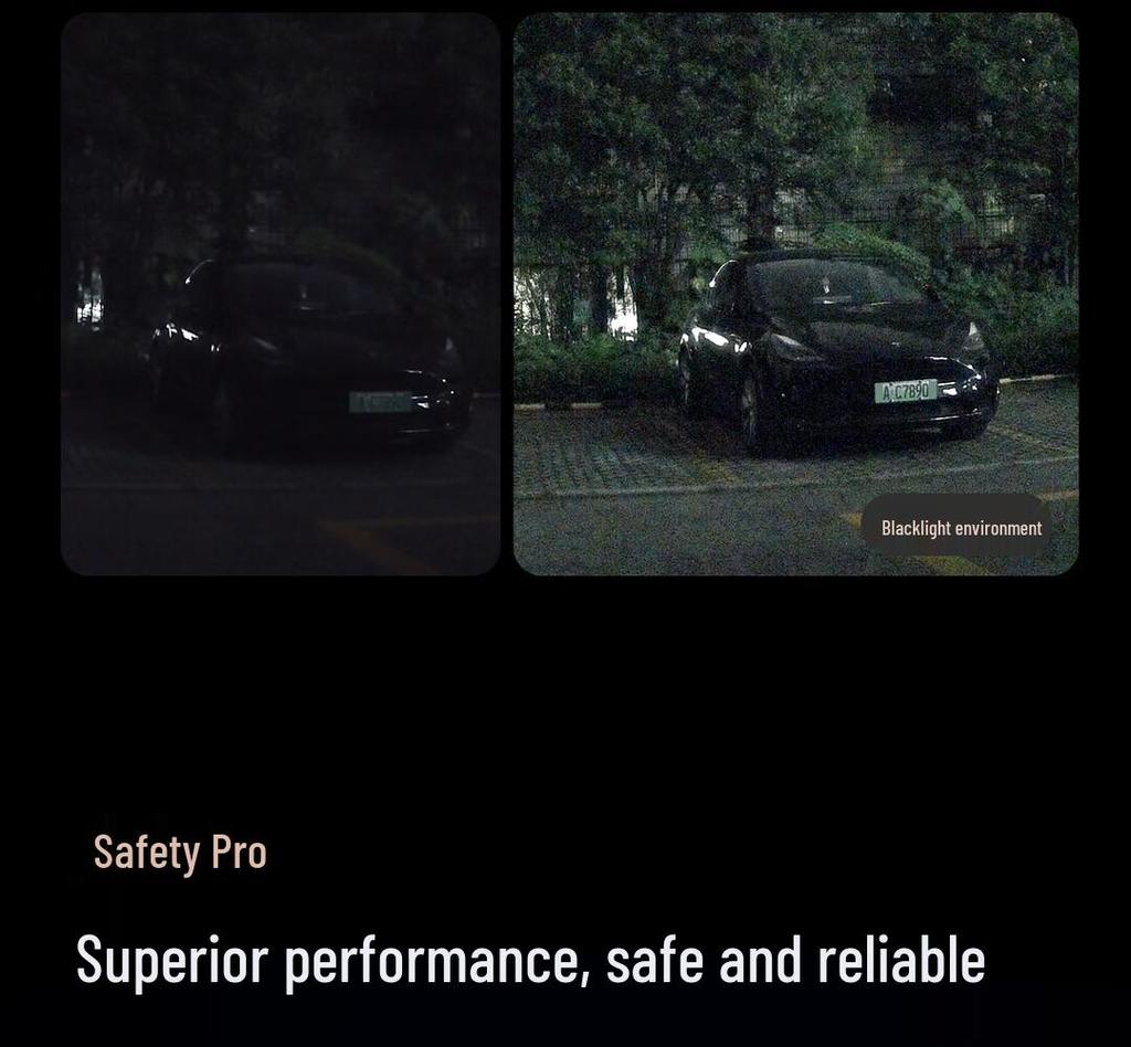 70mai A810pro 4K Ultra HD Dual Channel Dash Cam with Night Vision (2025 Model)