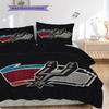 Vibrant Austin Spurs Logo Bedding(1 * duvet cover + 2 * pillowcase, without core)Duvet cover and pillowcase Christmas birthday gift