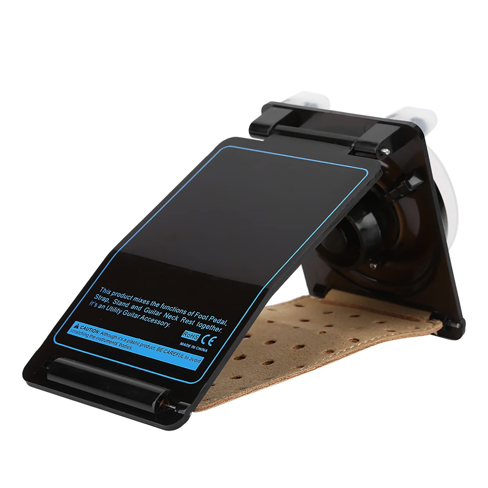 

Guitar rest with suction cups, suitable for classical and acoustic guitars.