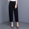 Summer Black Pants Women Clothes Plus Size Casual Loose Vintage High Waist Pants
