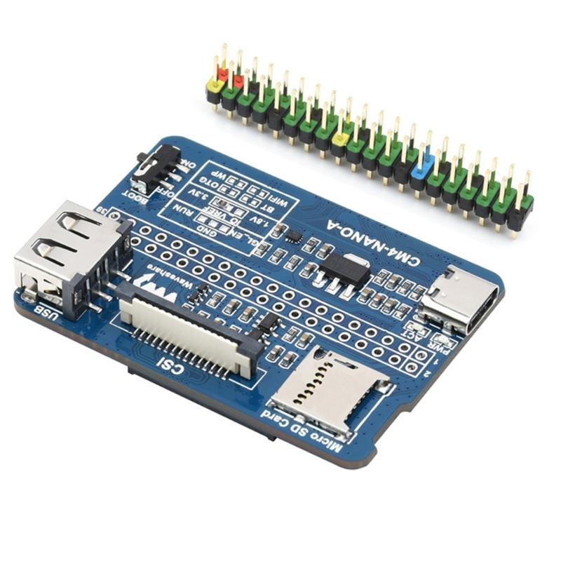 

CM4 Extension Module Featuring RJ45 CSIs DSIs And Mini HDTV Interfaces For Embedded Projects