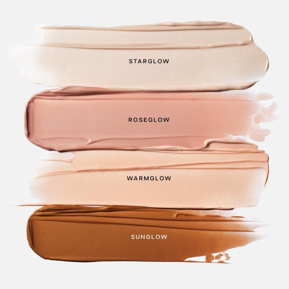 Saie Glowy Super Gel Lightweight Dewy Multipurpose Illuminator 0.5 Oz RoseGlow Universal Rose Gold Glow