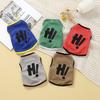 Breathable Cat Sleeveless Vest Polyester Pet Print Vest Cat Apparel Puppy Tank Top  for Dogs Puppy