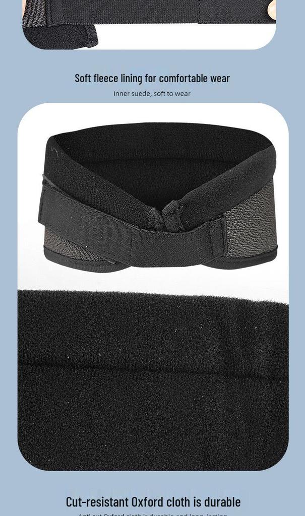 Adjustable Anti-Cut Neck Brace for Speed Skating and Hockey