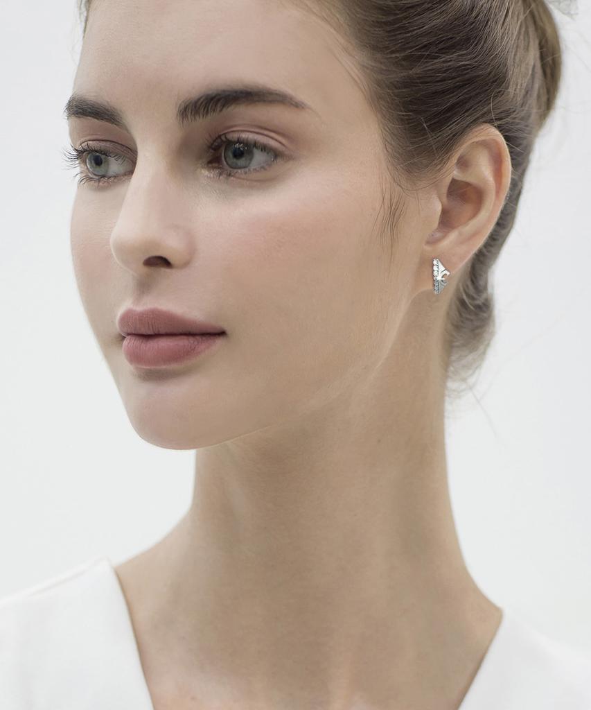 Trencadism Martin Earrings 14K Gold Earrings Martin_Earring_Mte12Ag