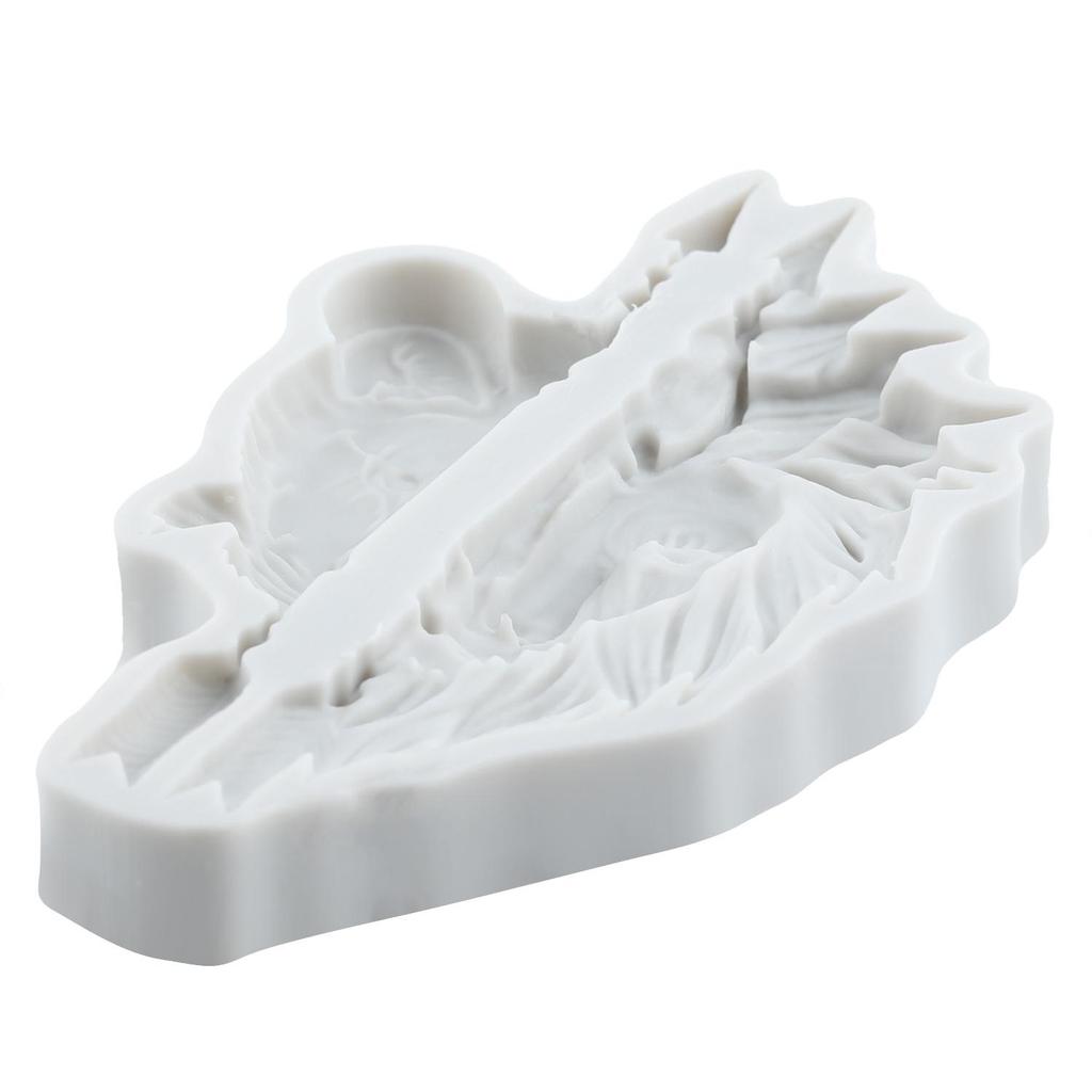 Wolf Lion Silicone Molds Wolf Head Lion Head Fondant Mold Cake Decorating Tools Cupcake Topper Chocolate Candy Craft Gum Paste Polymer Clay