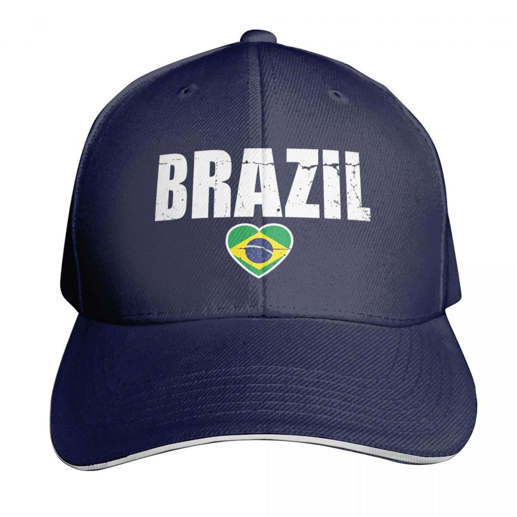 Brazil Soccer Team Football Brazilian Flag Cap Fashion Casual Baseball Caps Adjustable Hat Hip Hop Summer Unisex Baseball Hats