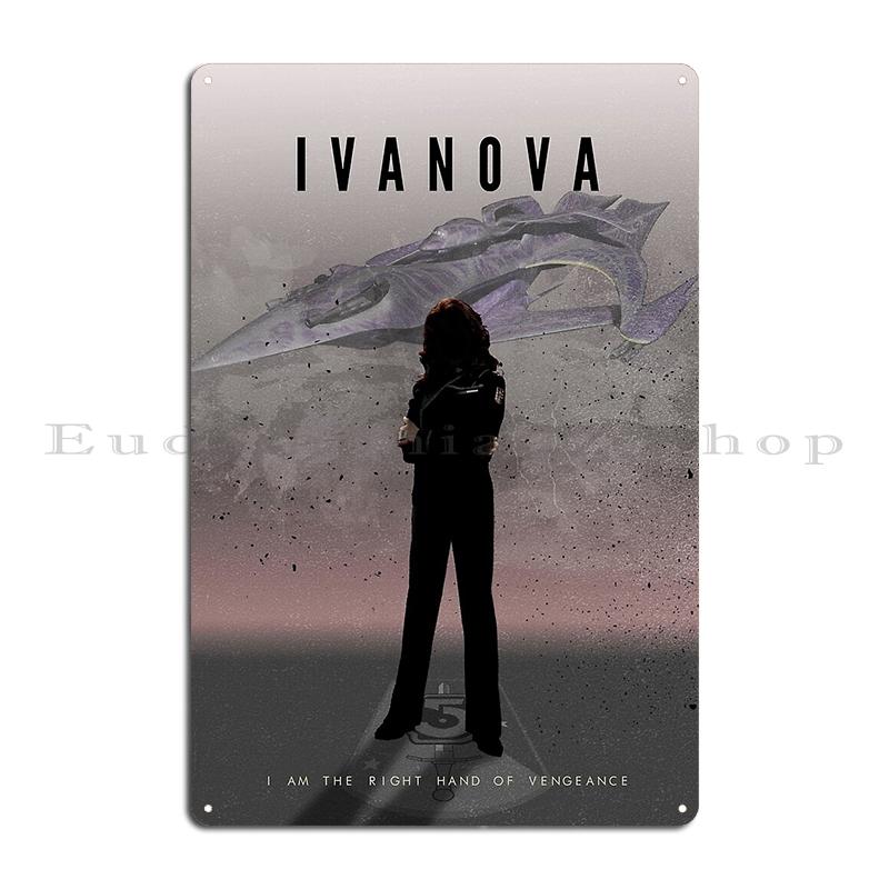 Gkar From Babylon 5 Metal Plaque Poster Living Room Wall Decor Cinema Garage Classic Tin Sign Poster