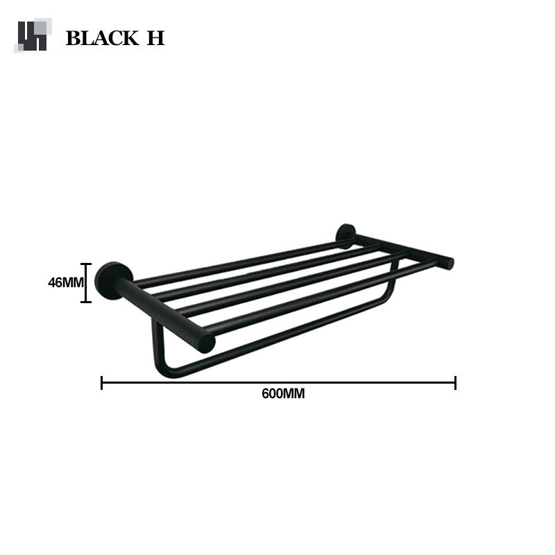 

Блестящая вешалка для полотенец цвета розового золота, черная полка для хранения полотенец, держатель для полотенец, хромированные полированные аксессуары для ванной комнаты, матовый золотой серый цвет