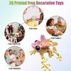 3D Printed Frog Figurine Movable Joints Frog Figure Model Toy Articulated