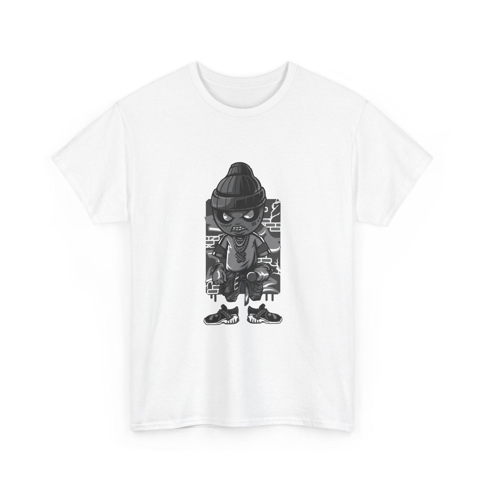 Street Kid Character T-Shirt | Urban Graffiti Art Tee, Stylish Tee, Comfy Wear S