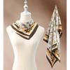 Trendy Handkerchief Scarf, Silk Feeling, Soft and Comfortable, Suitable for Hiking, Camping Multipurpose Neck Scarves