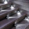 Solar Lights For Stairs Solar Step Lights For Outside Waterproof Led Bright 6500K Waterproof Decorative Lighting For House