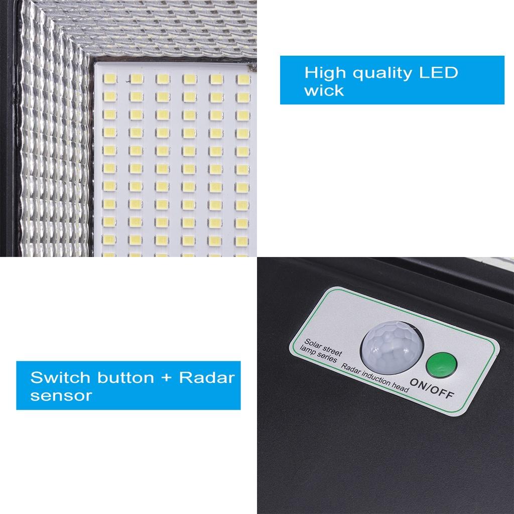 1000W 936LEDs Radar Motion Sensor Solar Street Light Outdoor Timing Wall Lamp Waterproof Yard Path Home Garden