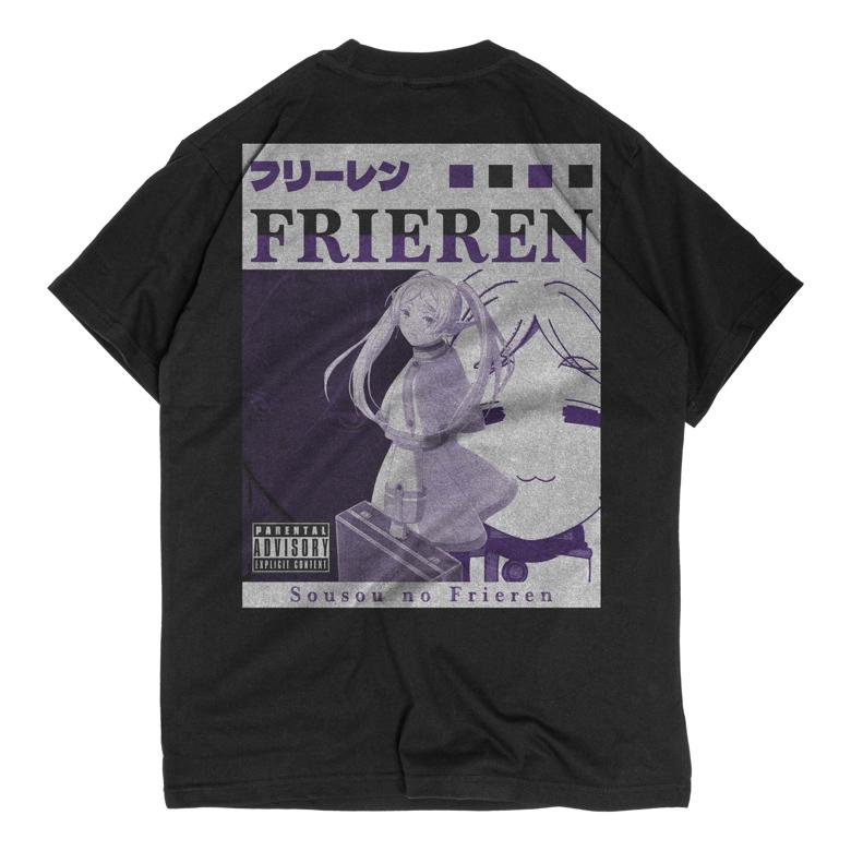 Frieren Beyond Journeys End Graphic TShirt 100Cotton Oversized Shirt 2026 unisex Y2k anime clothes Unisex Short Sleeve ONeck