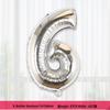 32" Rainbow Jelly Gradient Aluminum Foil Balloon for Birthday, Festival, Wedding Party Decorations