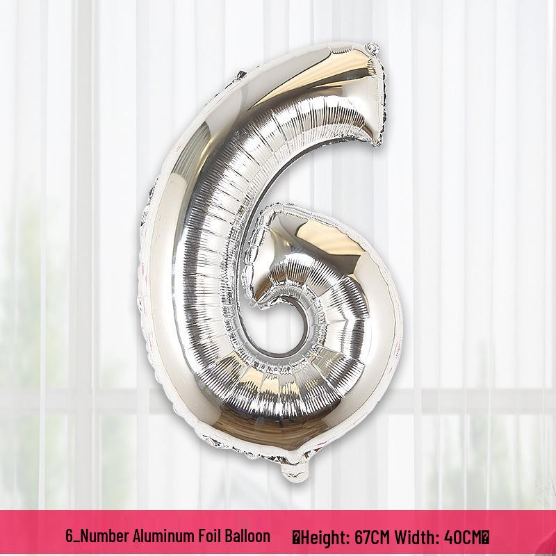 32" Rainbow Jelly Gradient Aluminum Foil Balloon for Birthday, Festival, Wedding Party Decorations