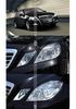Headlight Cover for 2009-2012 Mercedes-Benz E-Class W212 E200/E260/E300/E350 (Four-Door Models)