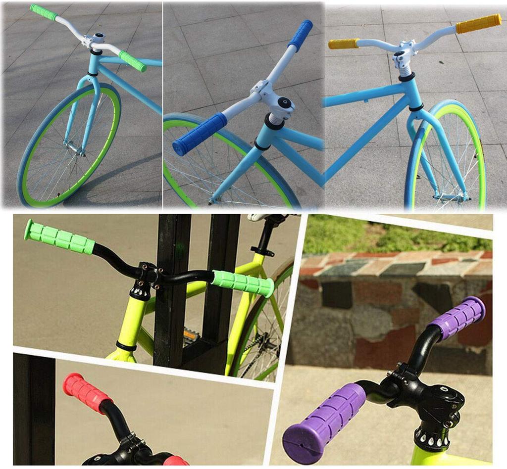 PLATT Bicycle Grip Cover Durable Anti-Slip Soft Rubber Bar Handle