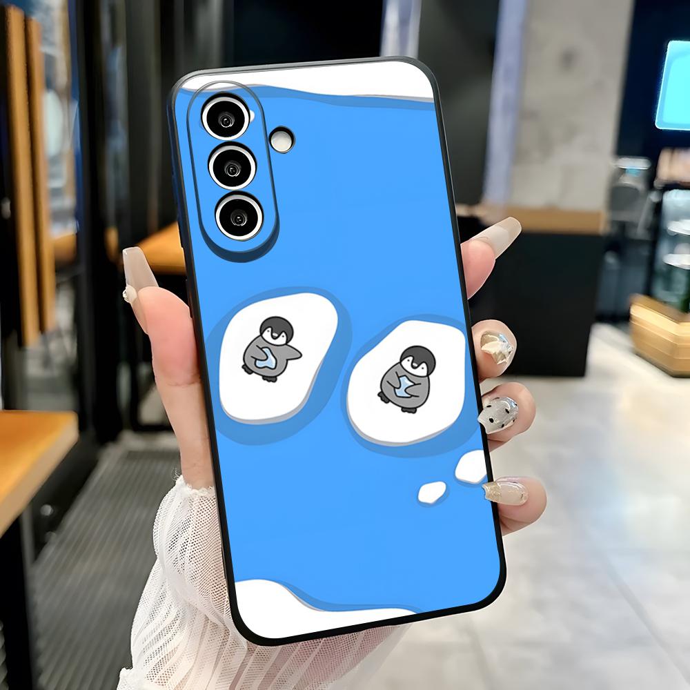 P-Pingu Penguin Phone Case For Samsung S26 S25 Plus S20 S20 Plus S22 Ultra S23 FE S21 Plus S21 Ultra Soft Cover