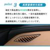 KOKATO Air Vent Covers for Toyota Crown Crossover Crown Sport 36 37 Crown Estate RS Front Air Outlet Frame for Left and Right Made of ABS Easy