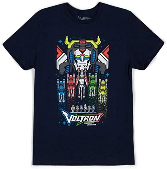 Loot Crate Mens Voltron Legendary Defenders Loot Wear Shirt New S 4XL