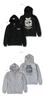 MAN WITH A MISSION 2021 New Year's Sale Merchandise: New Year's Sunrise Logo Hoodie (New Year's Decoration Ver.), Heather Gray, Size L