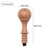 Rosewood Wax Seal Handle - Retro European Style for Envelopes