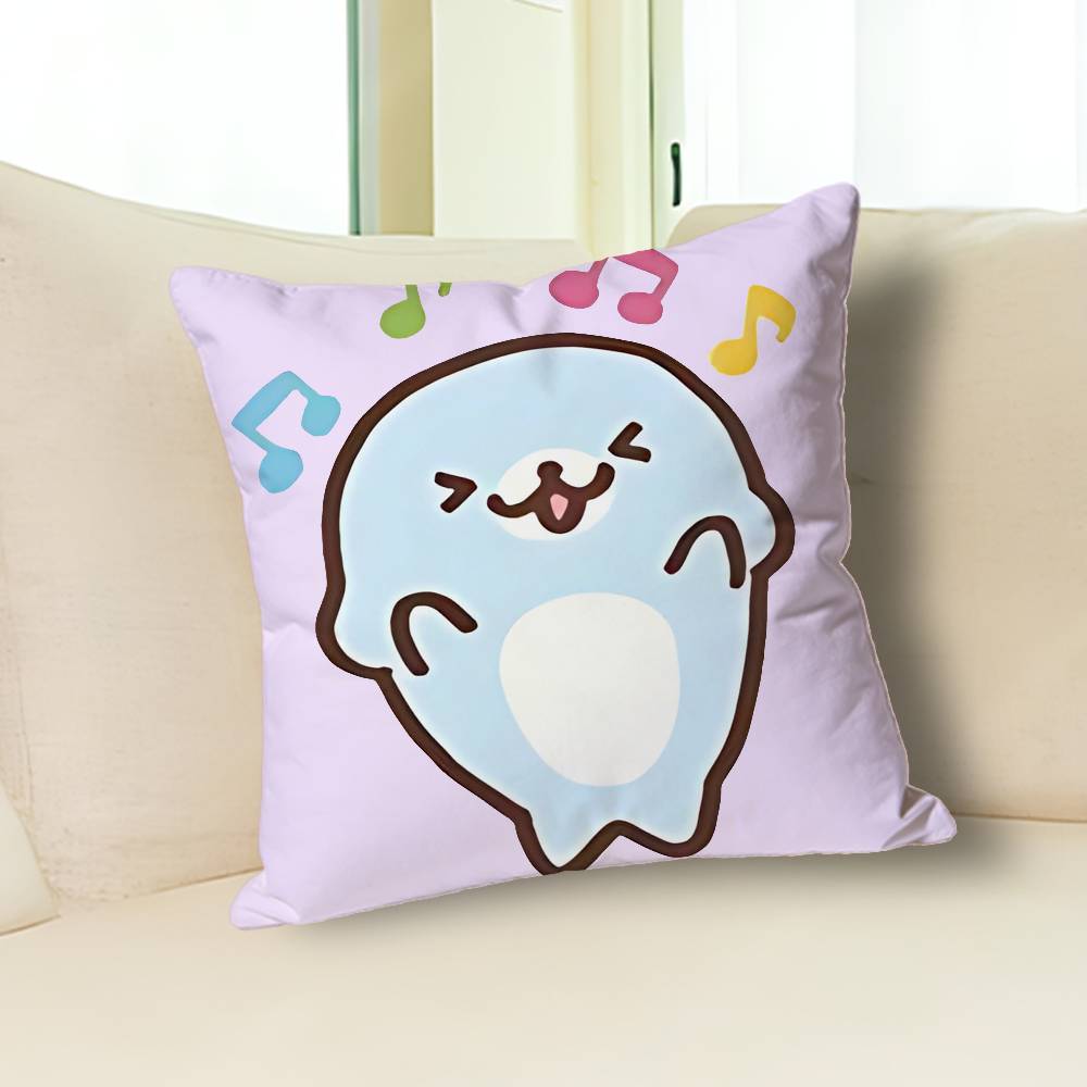 Kawaii M-Mamegomas Cute Baby Various Sizes Square Pillow Case For Car Home Bedchamber Decor Custom Valentine gift