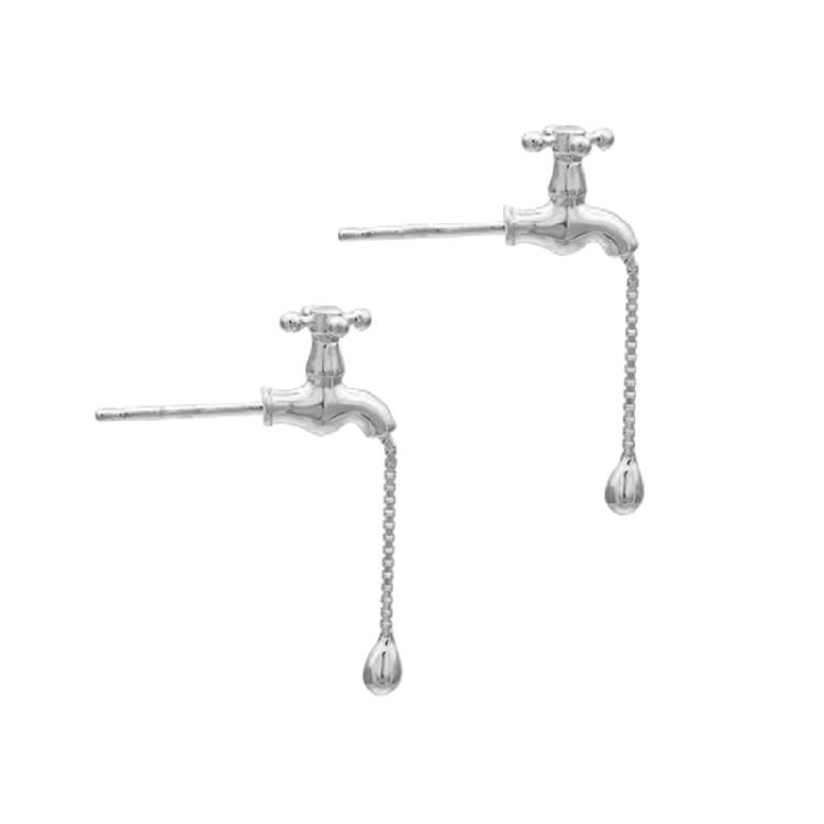 Забавные серьги-подвески с кранами причудливые серьги-крючки украшение серьги-гвоздики ювелирное изделие 1