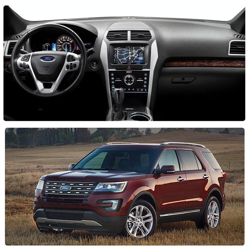 Car Dashboard Cover Dash Mat for Ford Explorer Classic U502 2011~ Pad Sunshade Cushion Sunshield Nonslip Anti-UV Accessorie