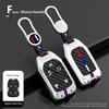 Zinc Alloy Car Key Case Cover For Chevrolet Colorado Silverado 1500 2500HD 3500HD GMC Yukon Sierra Canyon Remote Key Protecor