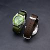 Nylon Watch Strap Replacement Strap with Silver Stainless Steel Buckle for Men's Watch 20mm/22mm/24mm Watch Bands