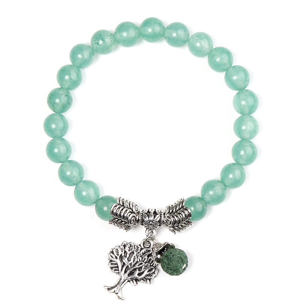 

Браслет JYL TS Мужской Бохо Дизайн с Бирюзой Приносит Жизненную Силу 6327E green темных джунглях зеленый