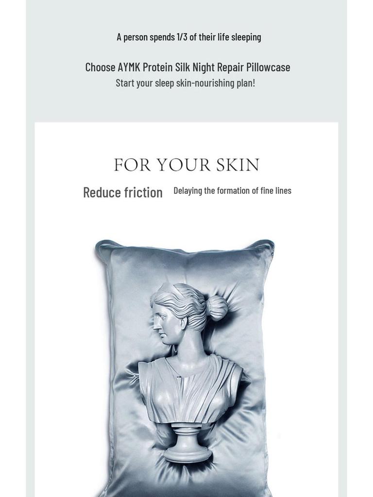 Luxurious Mulberry Silk Pillowcase - Soft, Breathable, Smooth, and Beauty-Enhancing High-Value Pillow Cover.