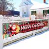 Christmas Outdoor Banner Merry Christmas Decorations For Home 2025 Navidad Kerst Xmas Decor Noel Kerst Happy New Year Gift 2025