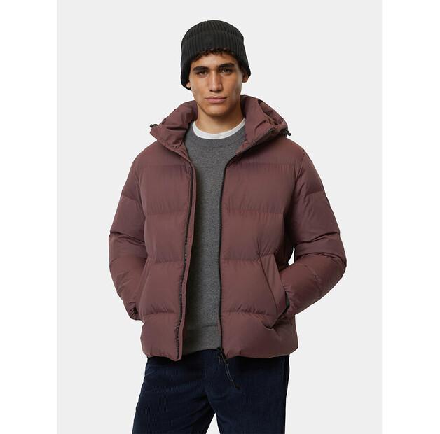 Winter Jacket Marc O'Polo 329096070048 Burgundy Color, Standard Fit