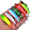 Three Hooks Lure Bait Set8No.6cm11gHard Bait Bionic LureABSMaterial Freshwater and Seawater Universal Fake Bait