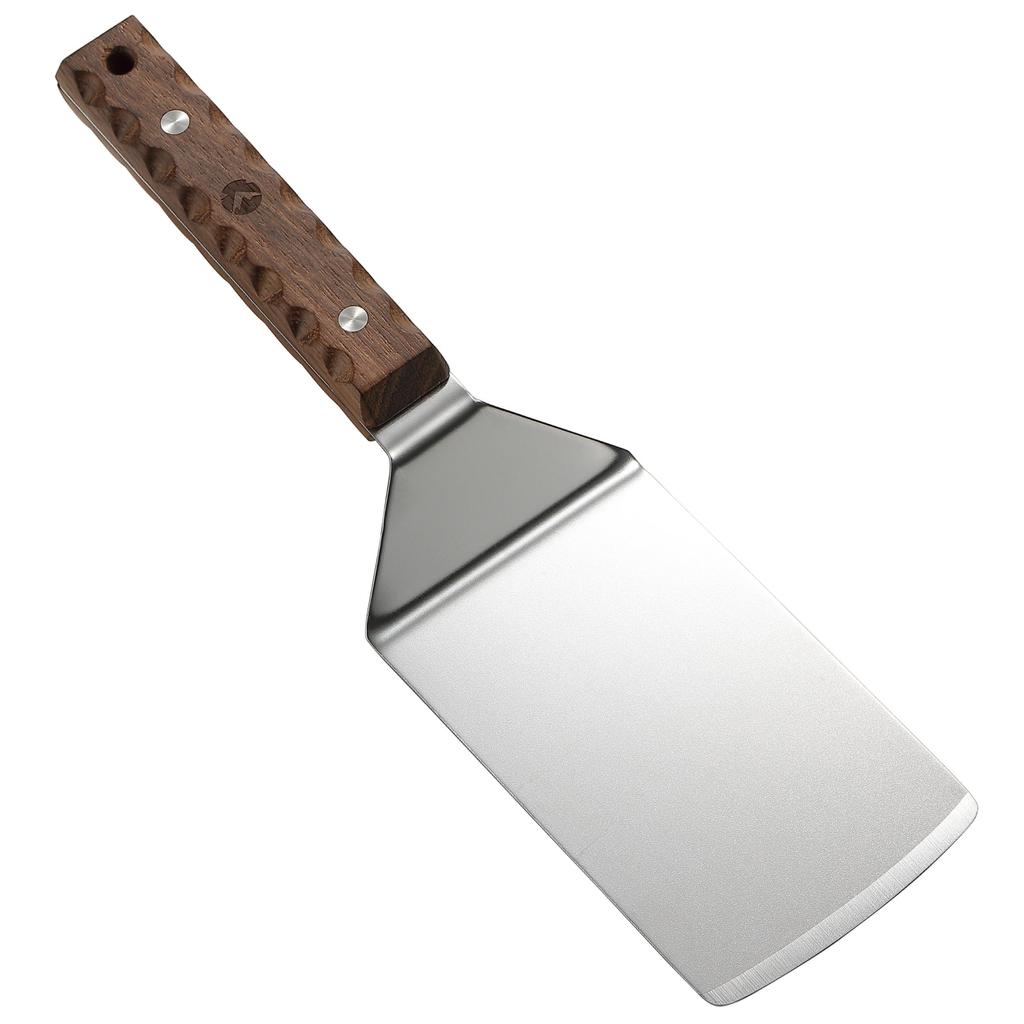 CAMPING MOON Camping Multi Griddle Multi Griddle Pan Turner Turner Stainless Steel Outdoor Bonfire Cooking Wide 30CM MS-29