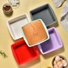 2Pc Silicone Cake Mold Tray Pans Round Square Baking Mold Kitchen Silicone Nonstick Baking Pans Reusable Cake Pans Bakingt Tools