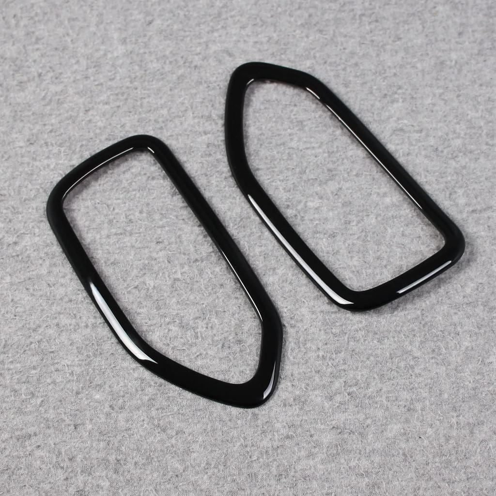 RUIQ Toyota New 90 Series 2022 Dedicated Interior Front Inner Door Handle Garnish Voxy/Noah (January onwards) (Piano Black)