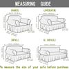 High Elastic Stretchable Cushion Couch Sofa Cover with Skirt Seersucker Sofa Slipcover Easy Fitted  Furniture Protector